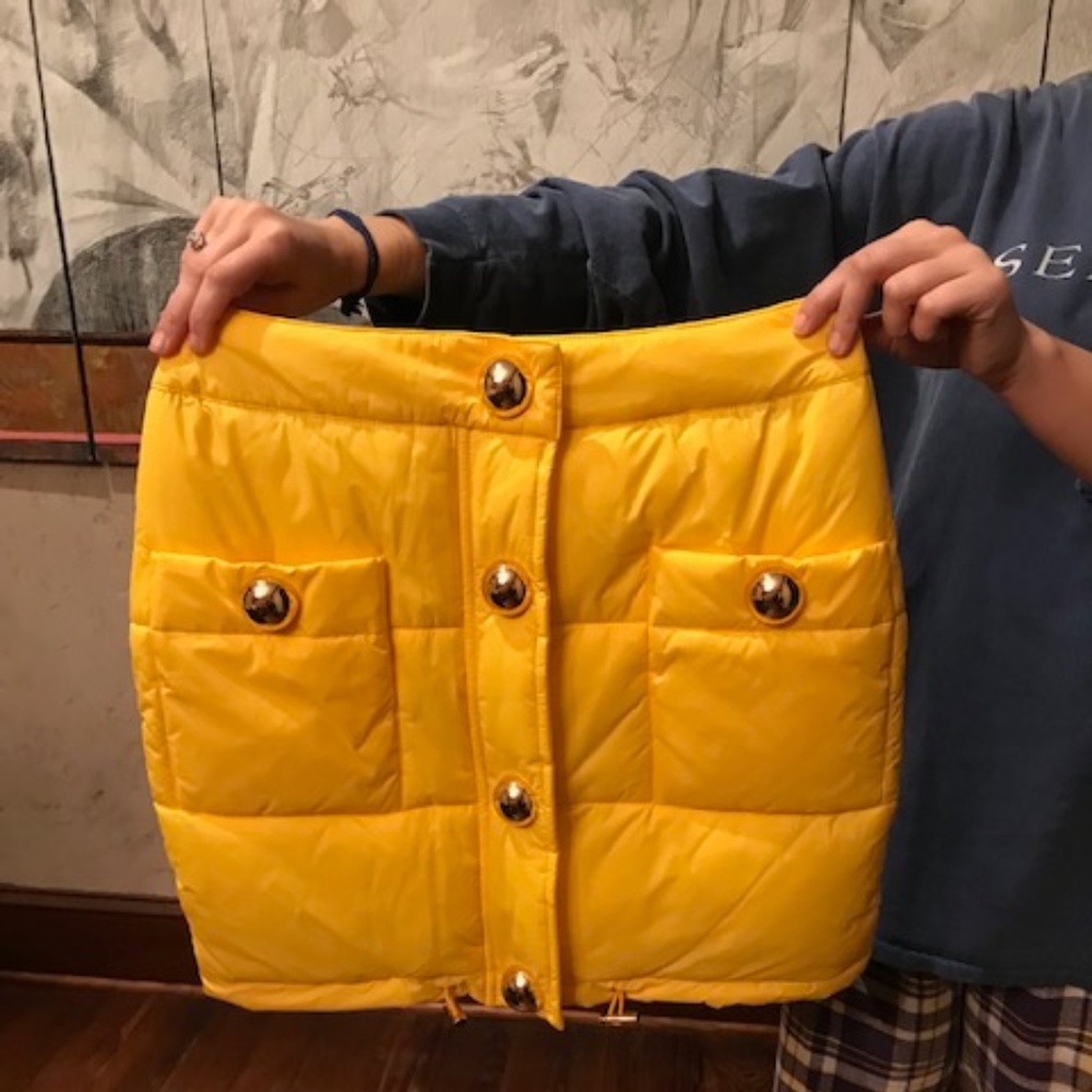 Moschino for H & M puffer skirt